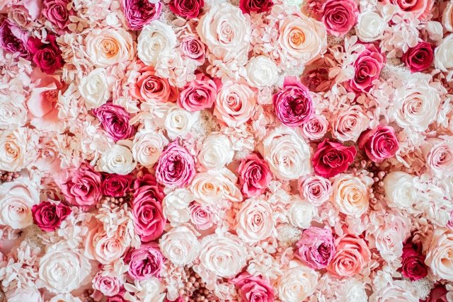 心のこもったお花達