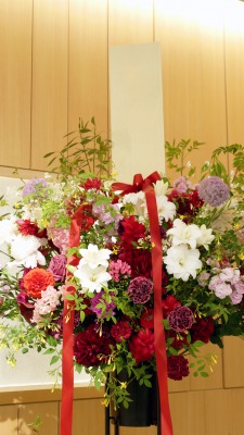 綺麗なスタンド花