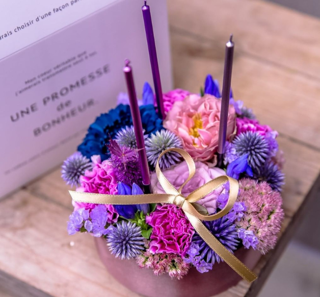 フラワーケーキ